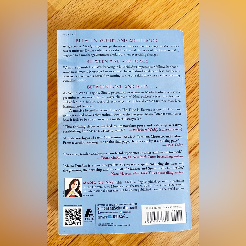 Time In Between Novel - Picture 2 of 3